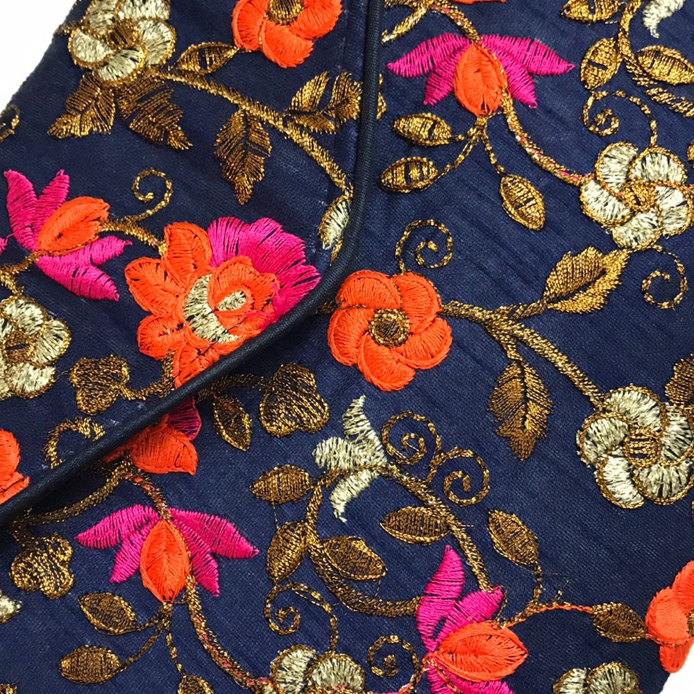 Handmade envelope clutch embroidered banjara bag - Picture 2 of 6